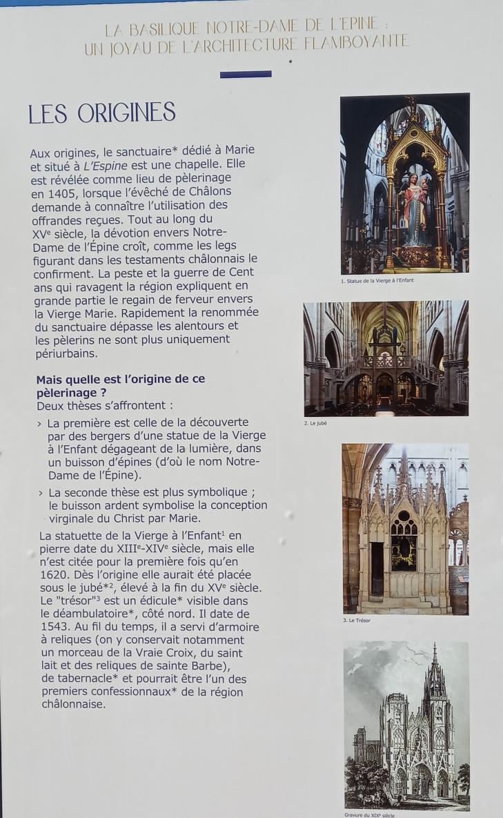 Basilique Notre Dame de L'EPINE